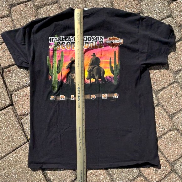 Harley Scottsdale Arizona T Shirt Sz L - Picture 8 of 9